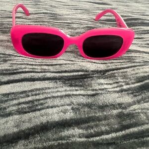 Celine Monochroms Pink Geometric Sunglasses